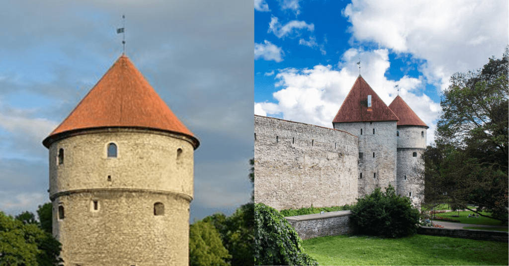 Kiek in de kök-tornet som finns i det baltiska landet Estland.